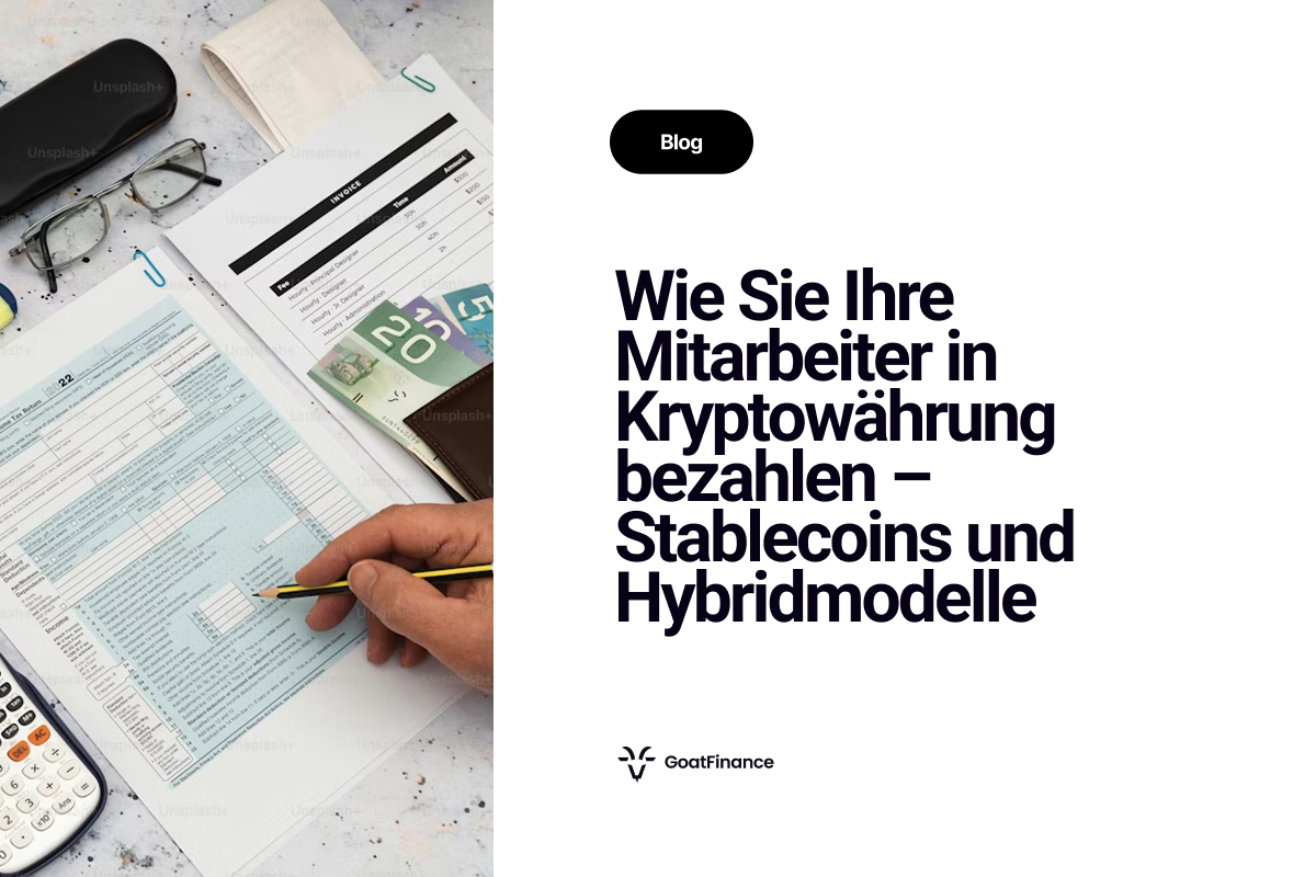 Mitarbeiter in Kryptowährung bezahlen