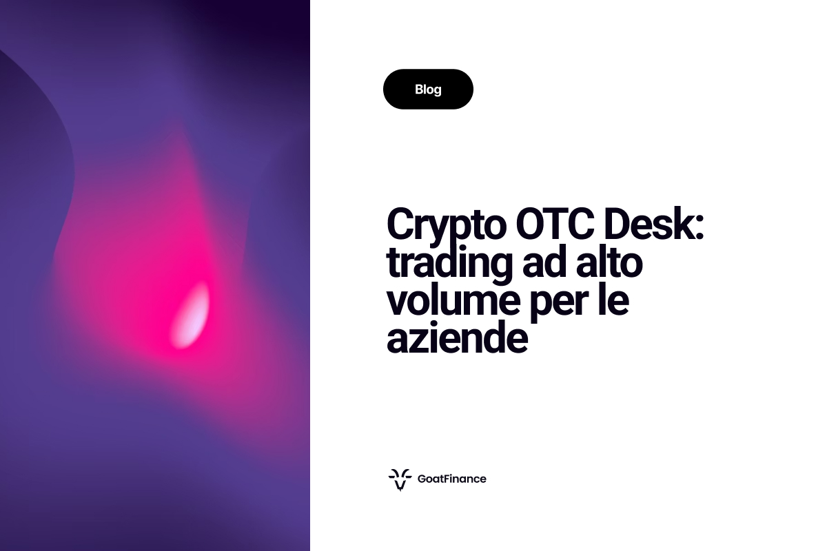 Desk OTC di criptovalute