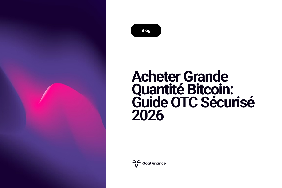 Acheter une grande quantité de bitcoins