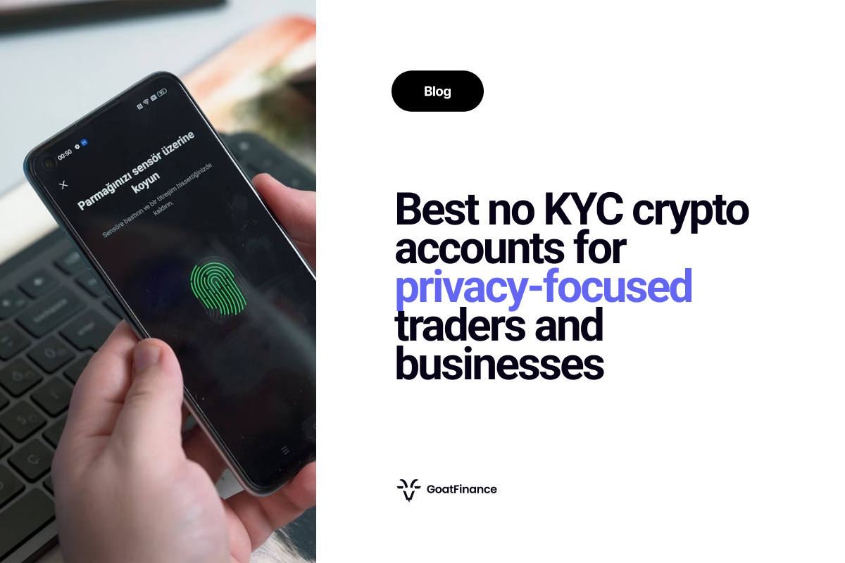 Best no KYC crypto accounts for privacy-focused traders 