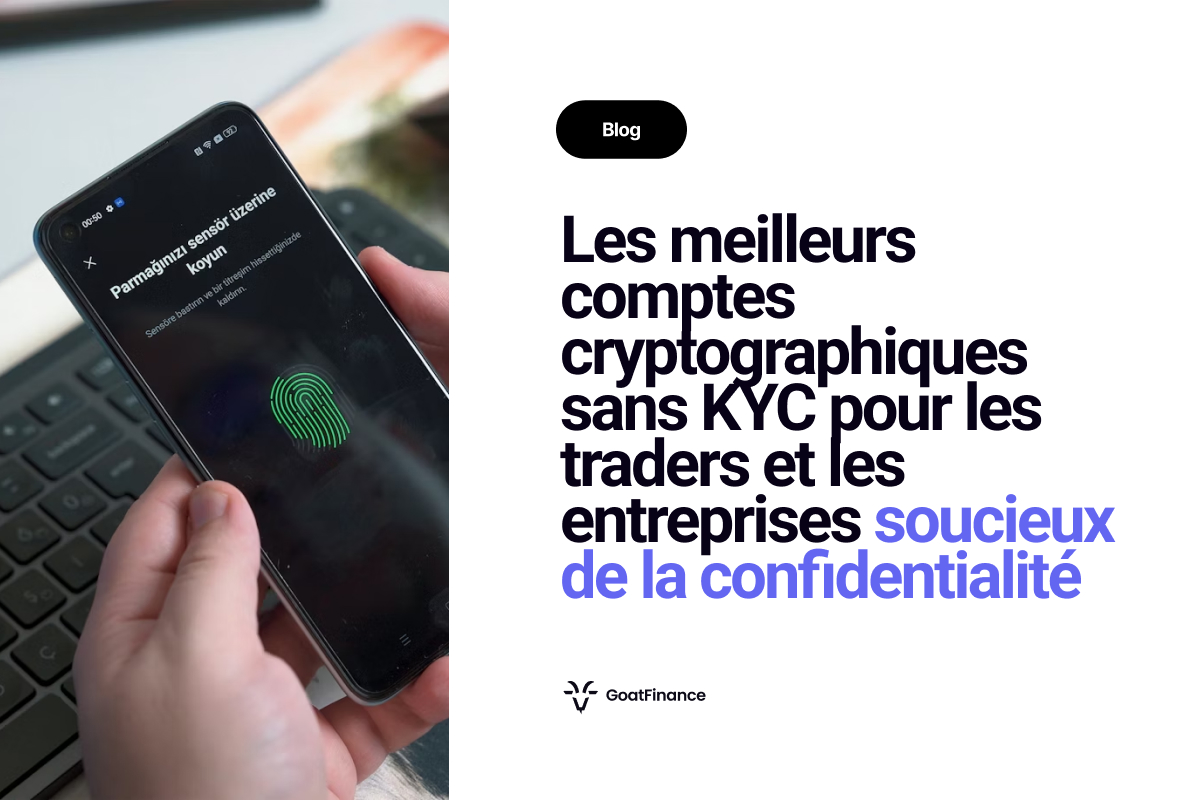 Comptes cryptographiques sans KYC
