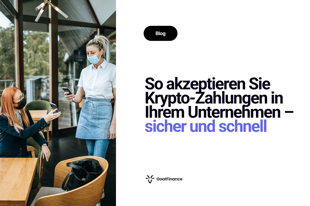 Krypto-Zahlungen akzeptieren