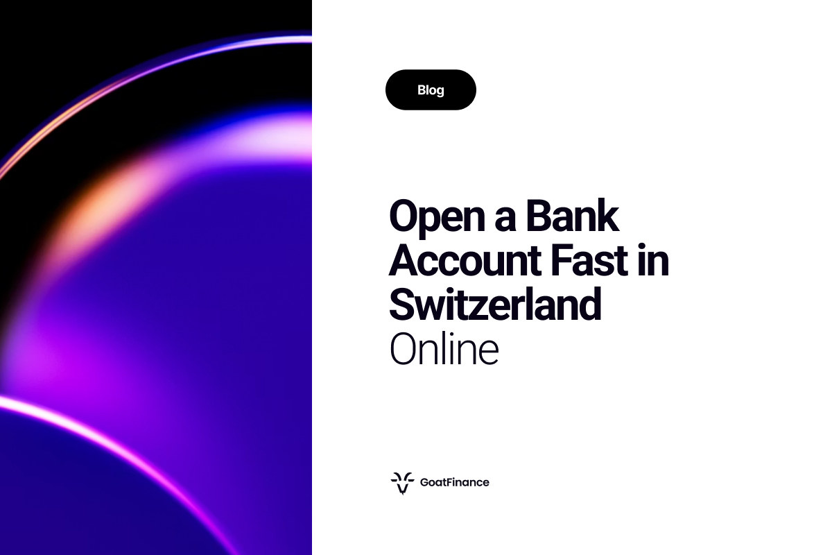bank account fast Switzerland